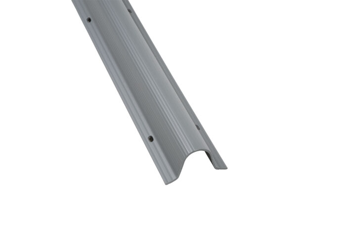 4" x 10' U-Guard, Plastic, Flanged