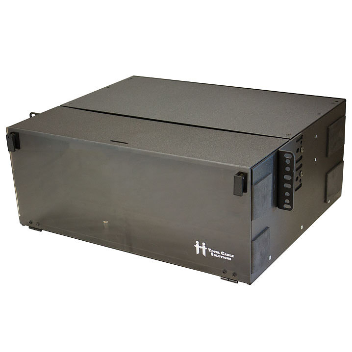 4U High Density Rack Mount Fiber Patch Panel Enclosure (Unloaded)