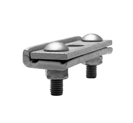 5/8" 3-Hole Messenger Suspension Clamp for 1/4" to 7/16" Strand, Straight