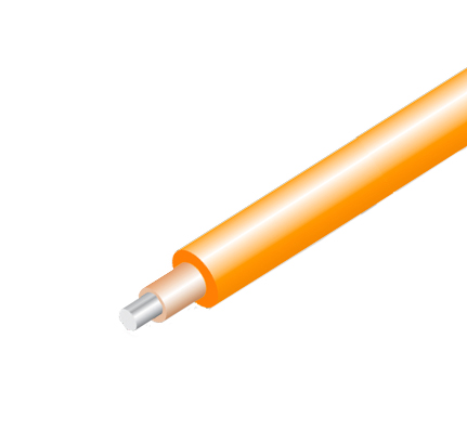 30 mil-PE 12 AWG PRO-TRACE® Tracer Wire, Orange, 282# Break Load, 2500' Reel